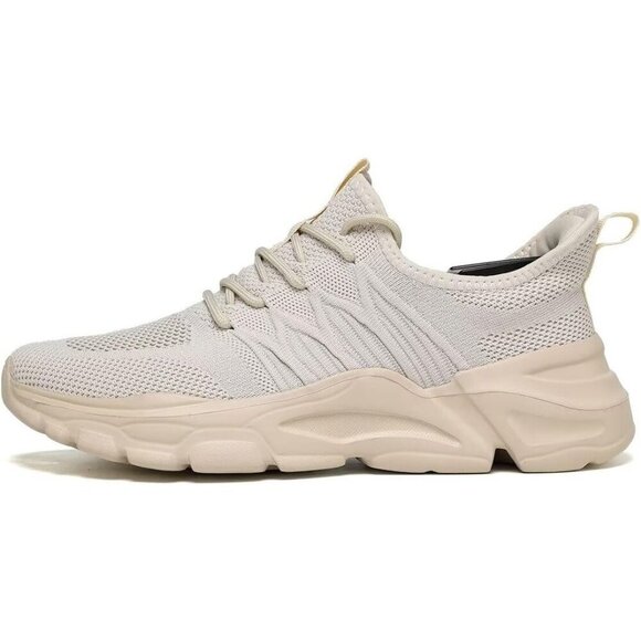 Men\'s Mesh Z71Beige Non Slip, Breathable, Athletic Sports Fashion Sneakers Shoes main image 4